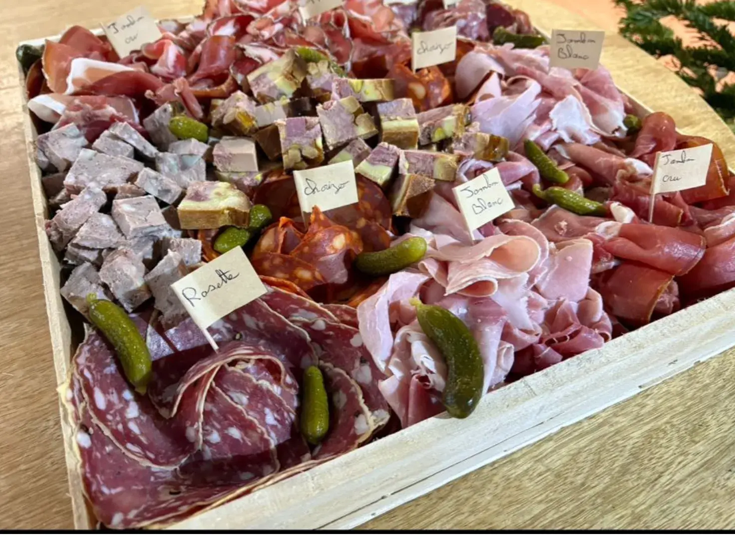 Les plateaux dégustations