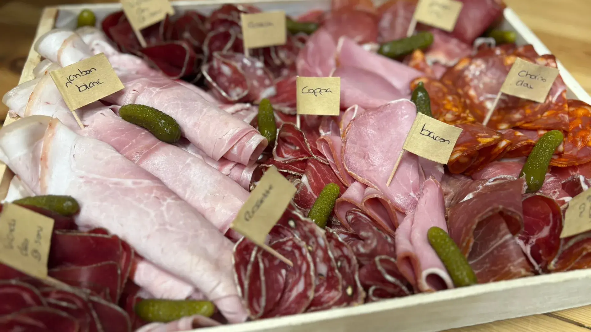 Les plateaux dégustations