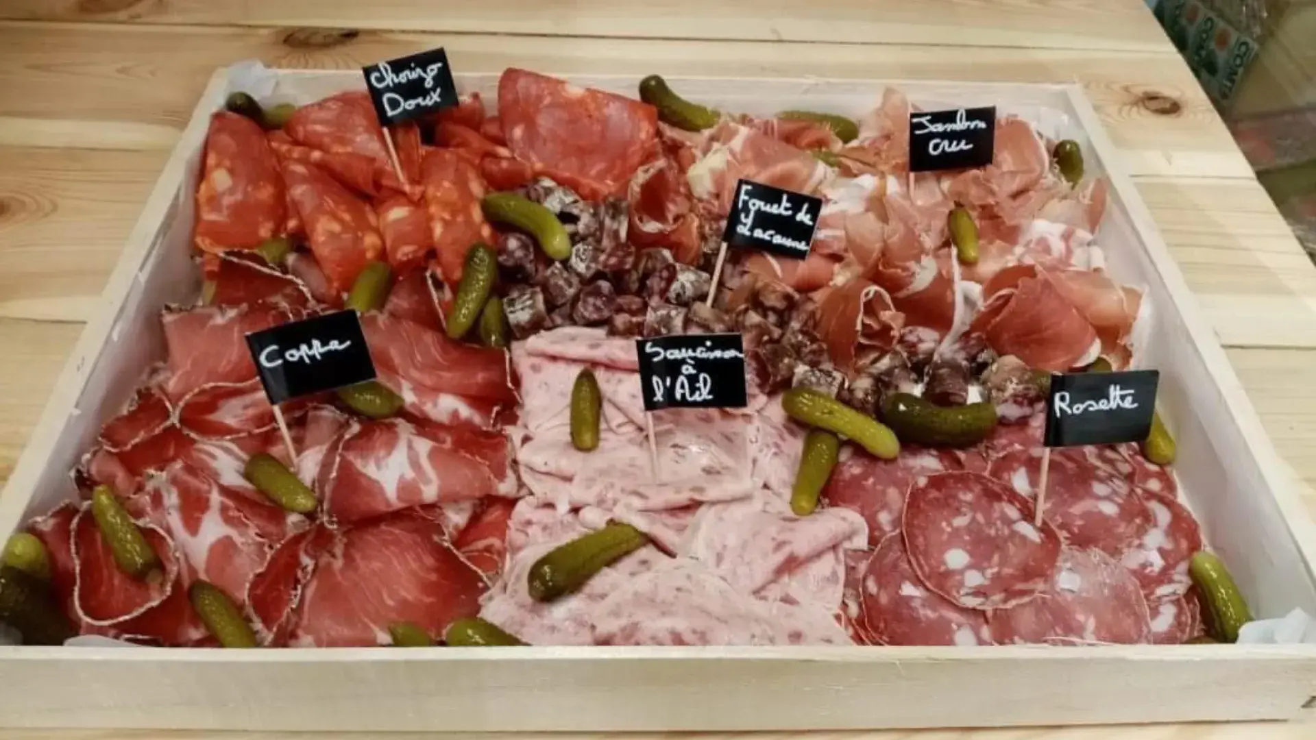 Les plateaux dégustations